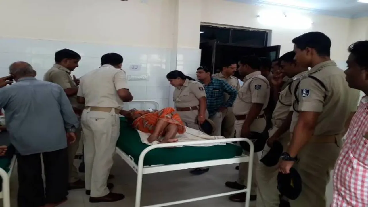 Elderly woman hit by bullet during firing practice
