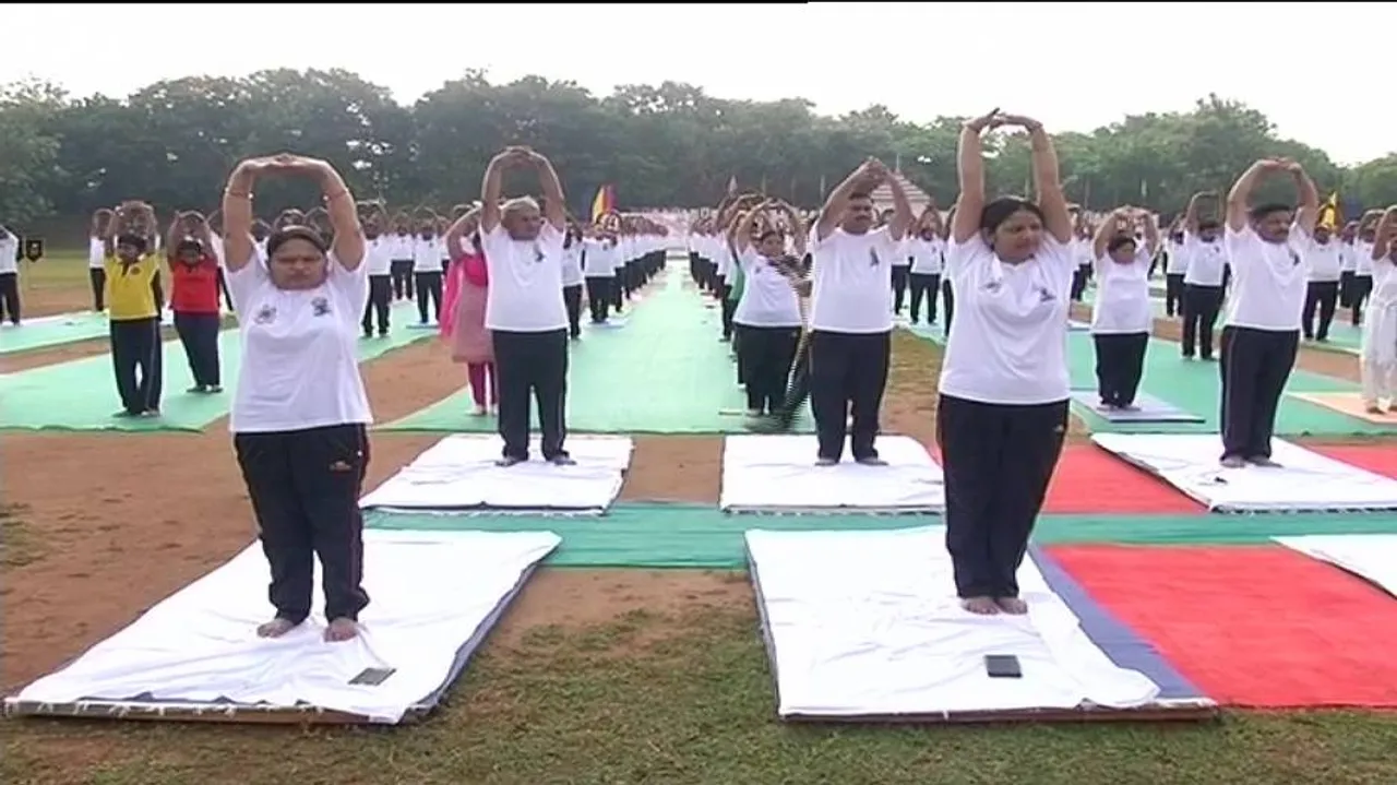 Odisha soaks in Yoga Day celebration