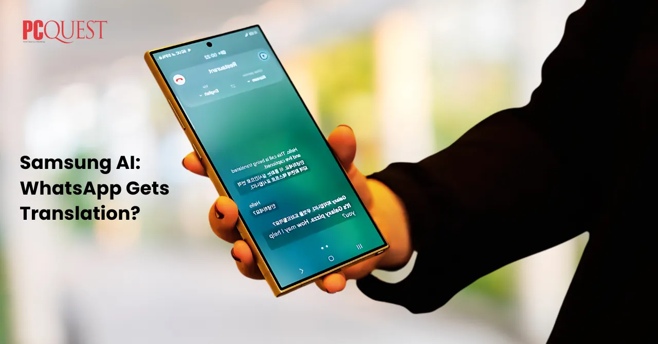 Samsung AI WhatsApp Gets Translation