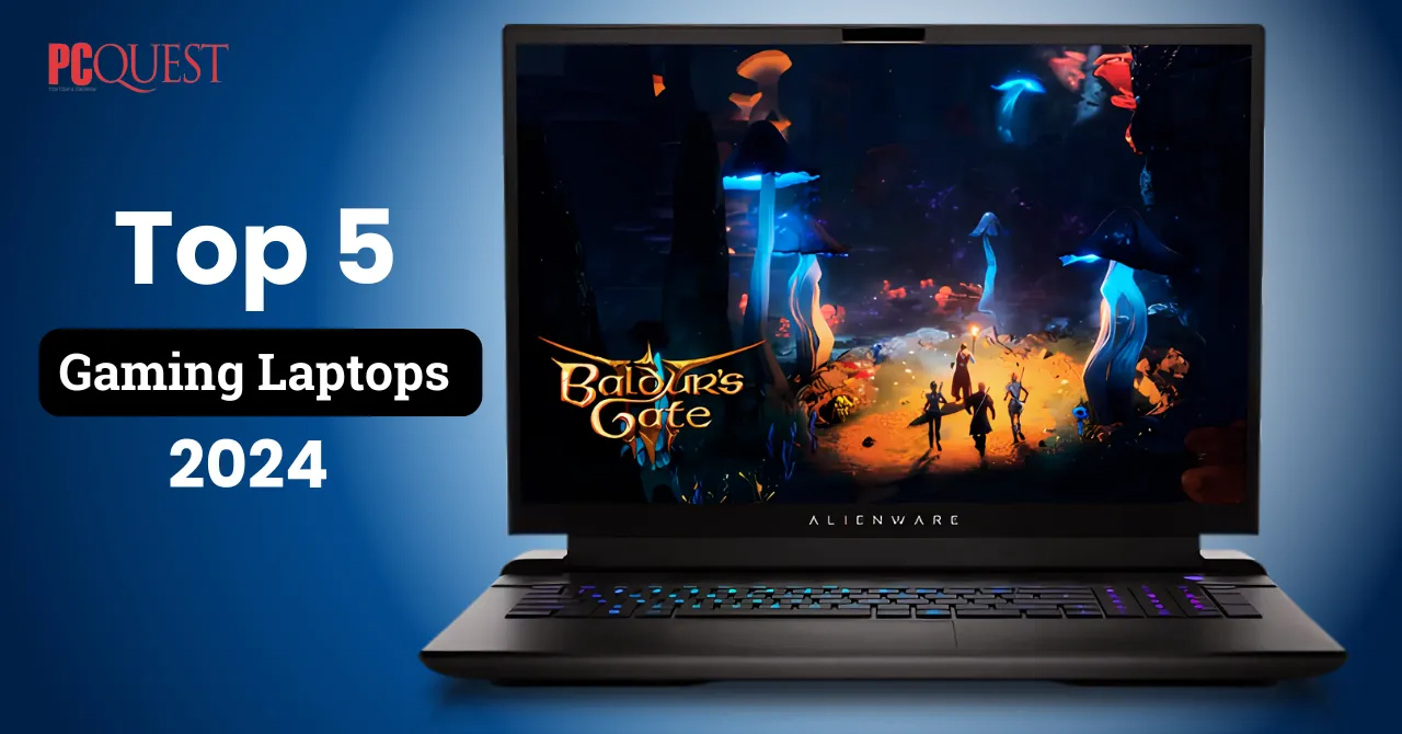 Top 5 gaming laptops in 2024