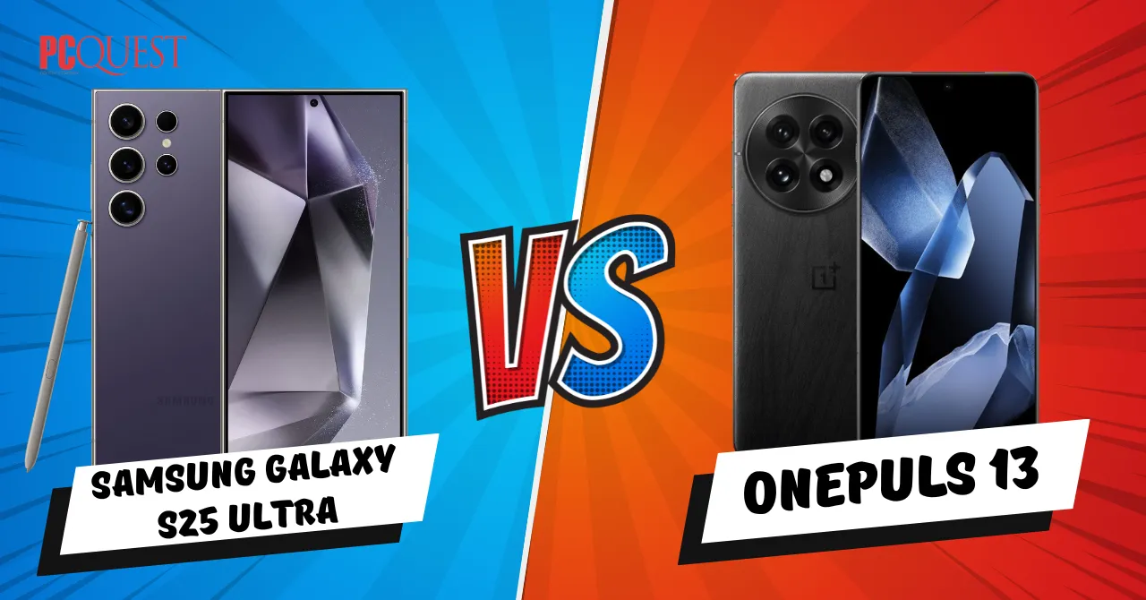 Samsung Galaxy S25 Ultra vs OnePuls 13