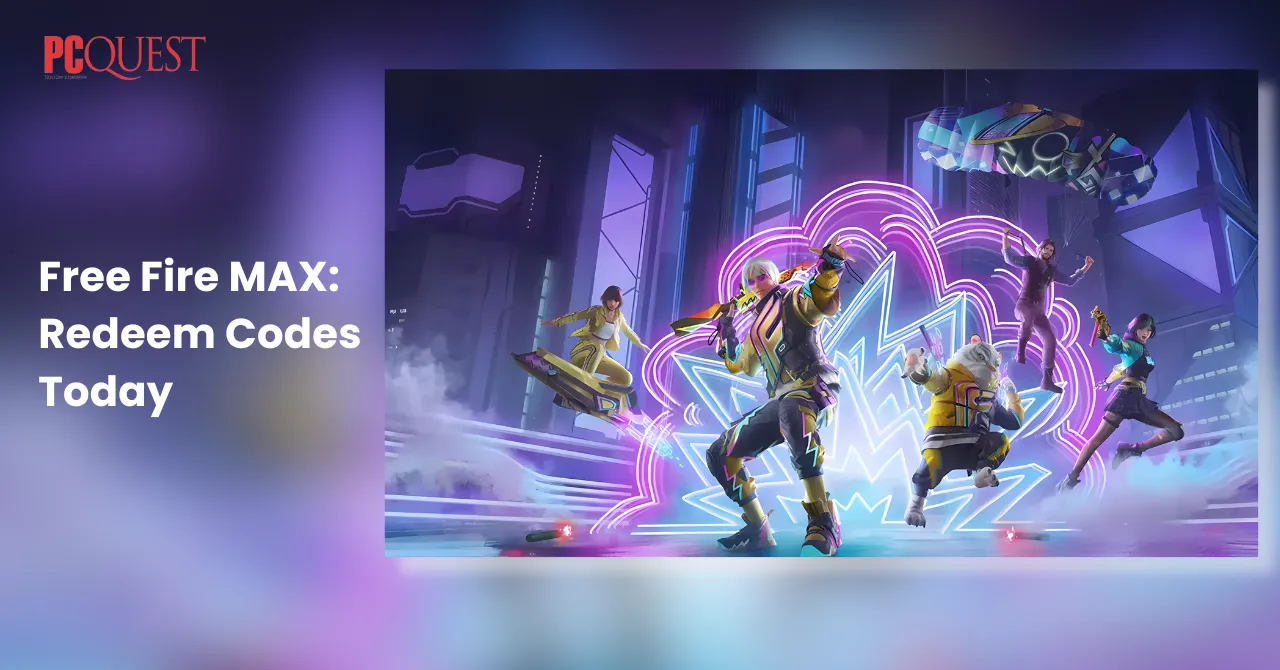 Free Fire MAX Redeem Codes Today