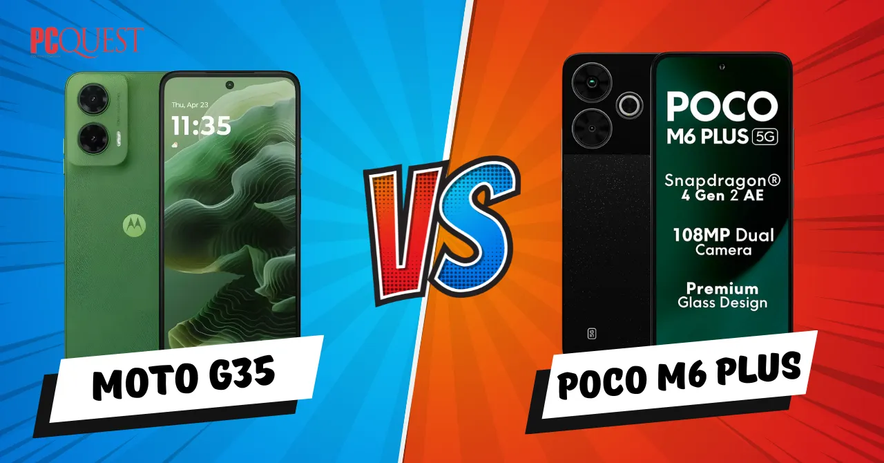 moto g35 vs poco m6 plus