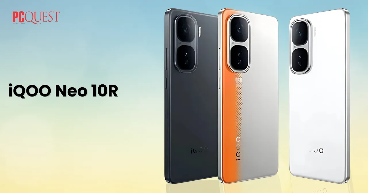 iQOO Neo 10R Launching soon with dual tone finish in India