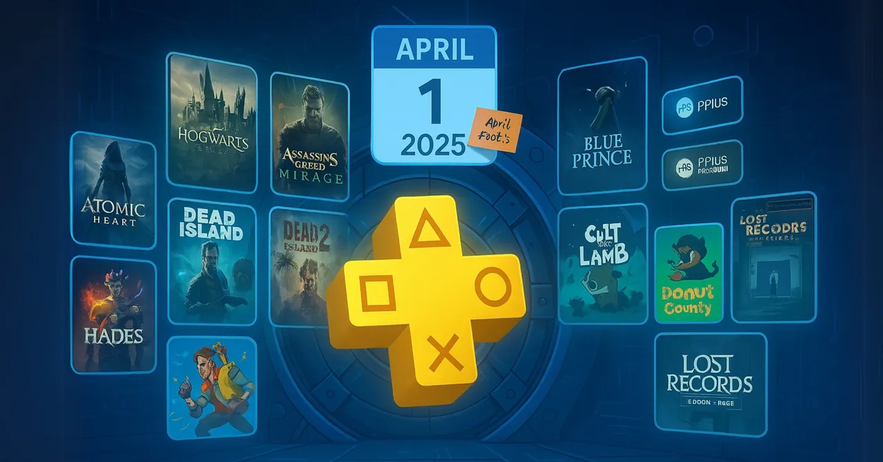 PlayStation Plus Free Games April 2025