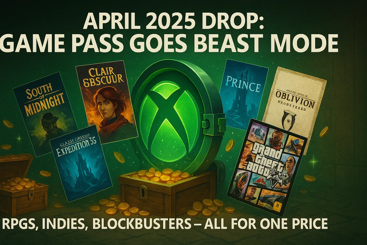 April’s almost over but Game Pass just went god mode with these insane drops