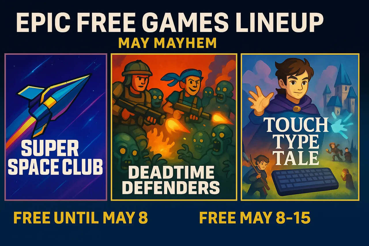 Free games incoming Epic’s latest drop launches into space and strategy