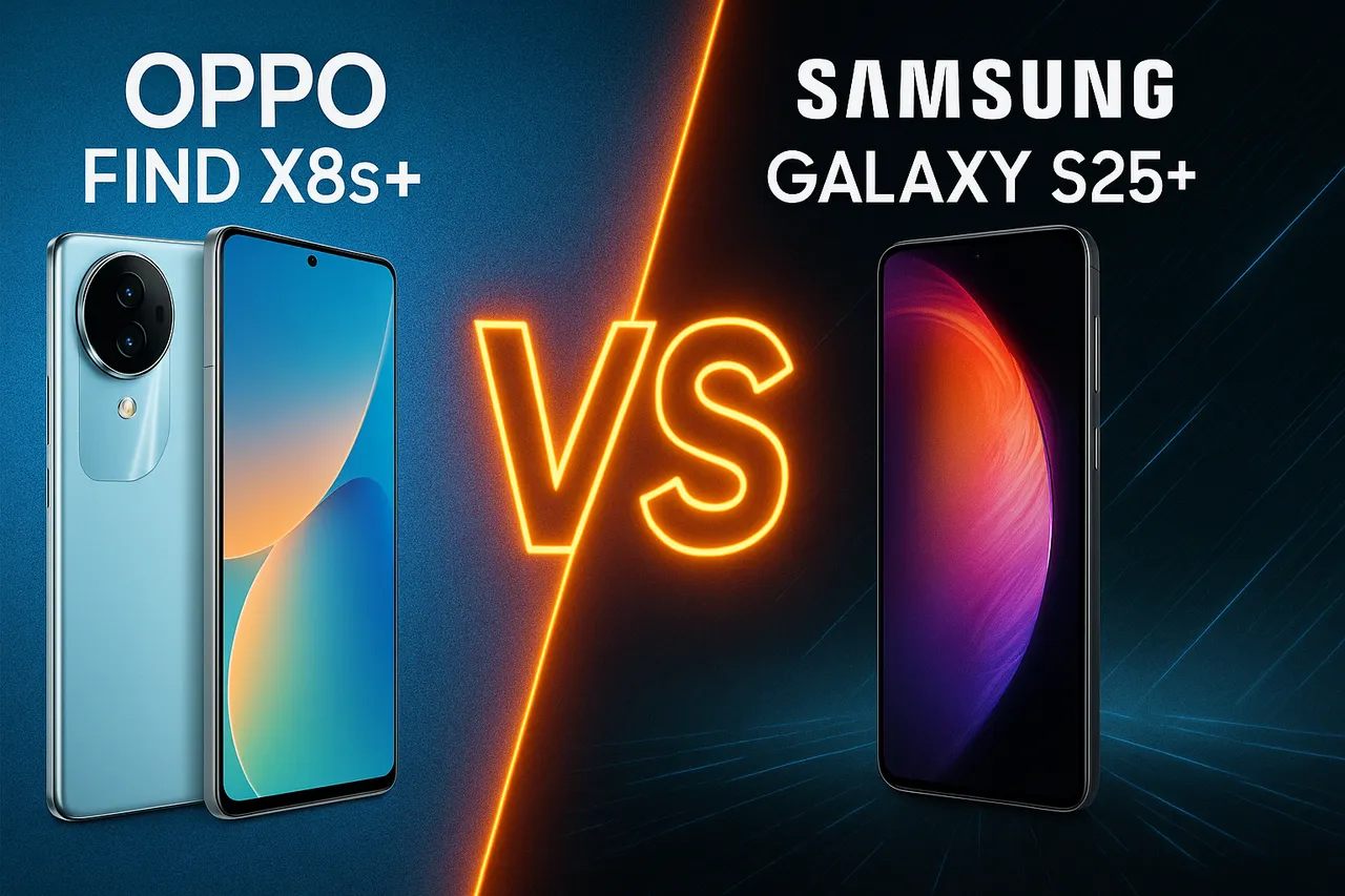Oppo Find X8s+ vs Samsung Galaxy S25+