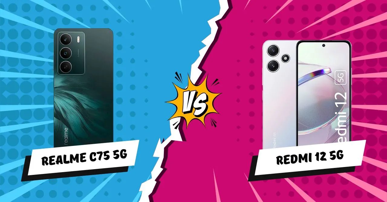 Realme C75 5G vs Redmi 12 5G