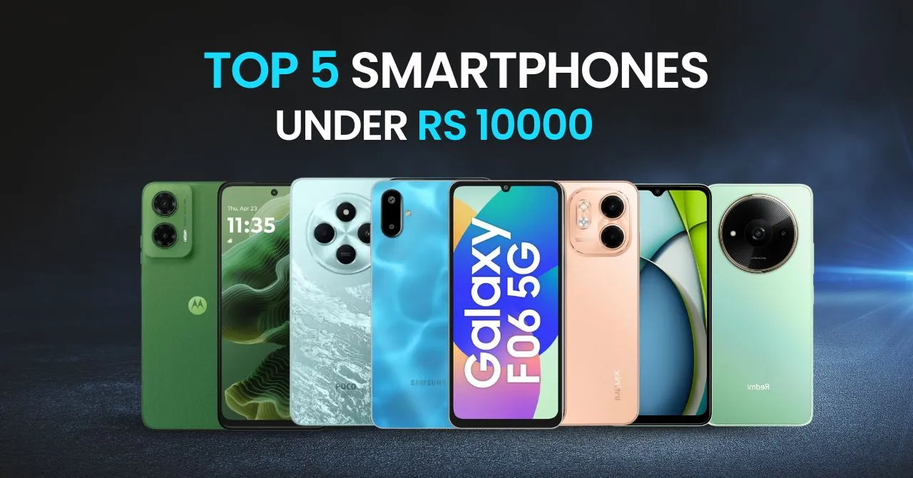 Top 5 Smartphones under Rs 10000 Best amazon deals