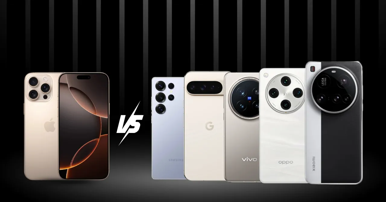 Android phones that leave the iPhone 16 Pro Max behind! 