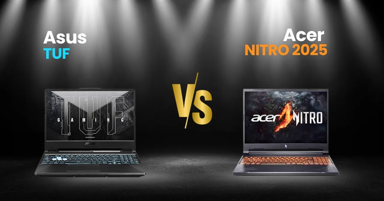 Asus TUF vs Acer Nitro 2025 gaming faceoff has a clear FPS leader
