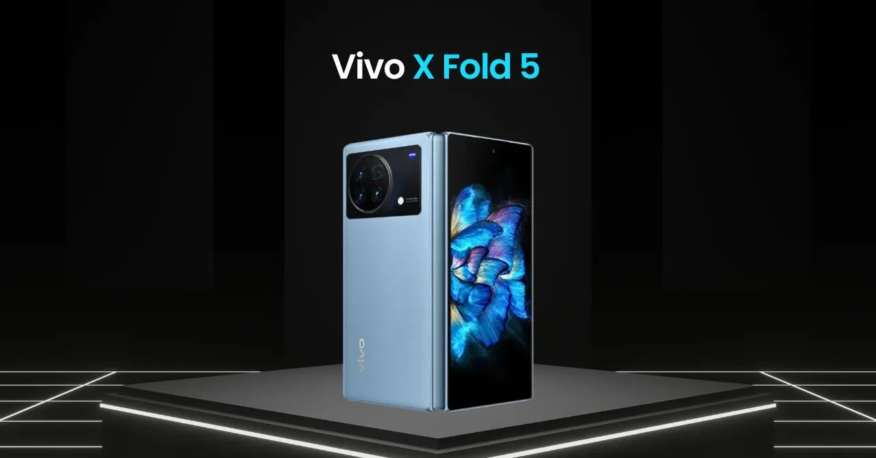 Vivo X Fold 5 Vivo’s lightest foldable phone set for India launch