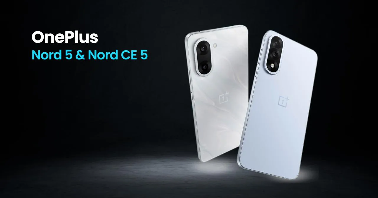 OnePlus Nord 5 and Nord CE 5 India launch All details (1)