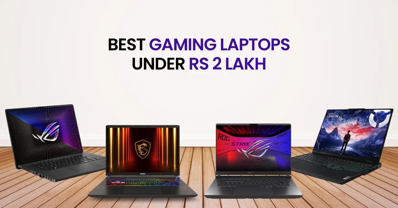Best gaming laptops under Rs 2 lakh