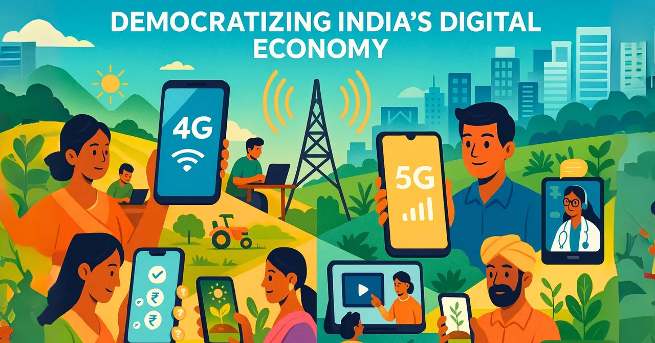 Democratizing India's Digital Economy