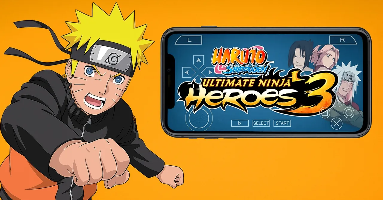 Naruto Ninja Heroes 3 PPSSPP