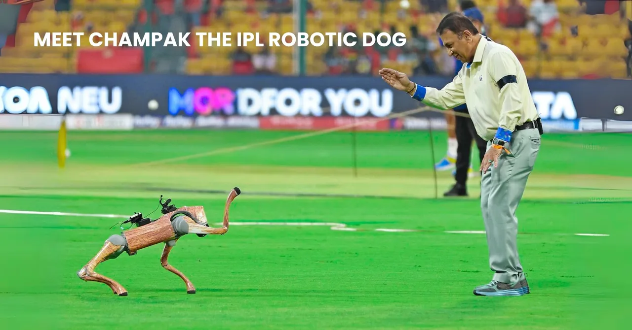 Meet Champak ipl robotic dog