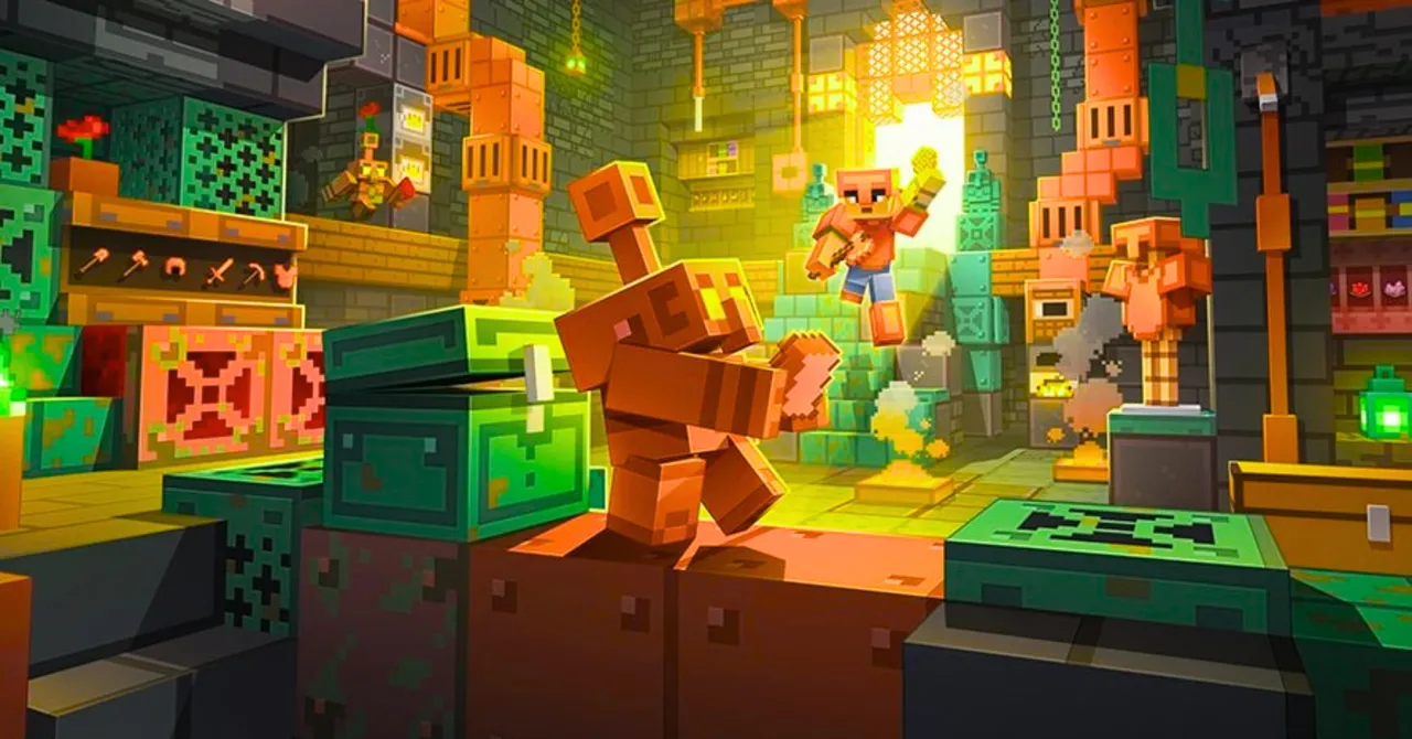 Minecraft drops Copper Age Update