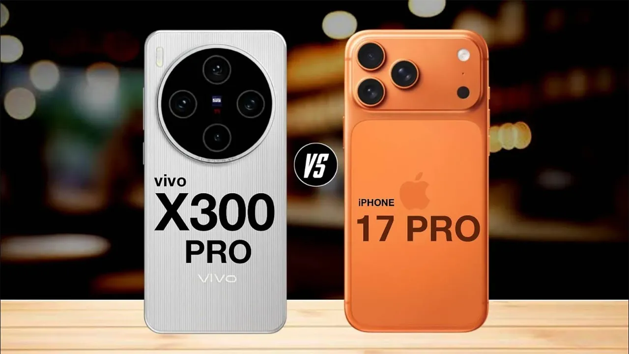 Vivo X300 pro vs iphone 17