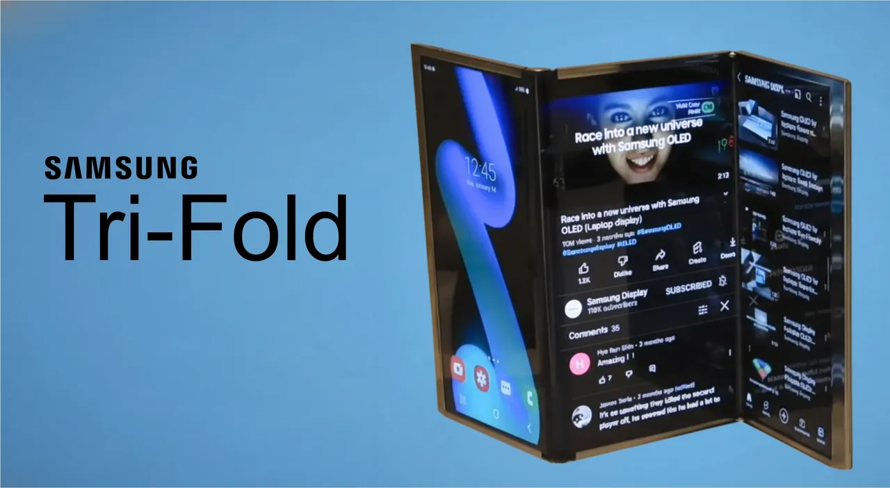 Samsung Tri-Fold phone