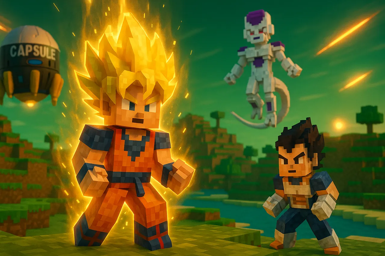 Minecraft powers up with Dragon Ball Z DLC as players go Super Saiyan