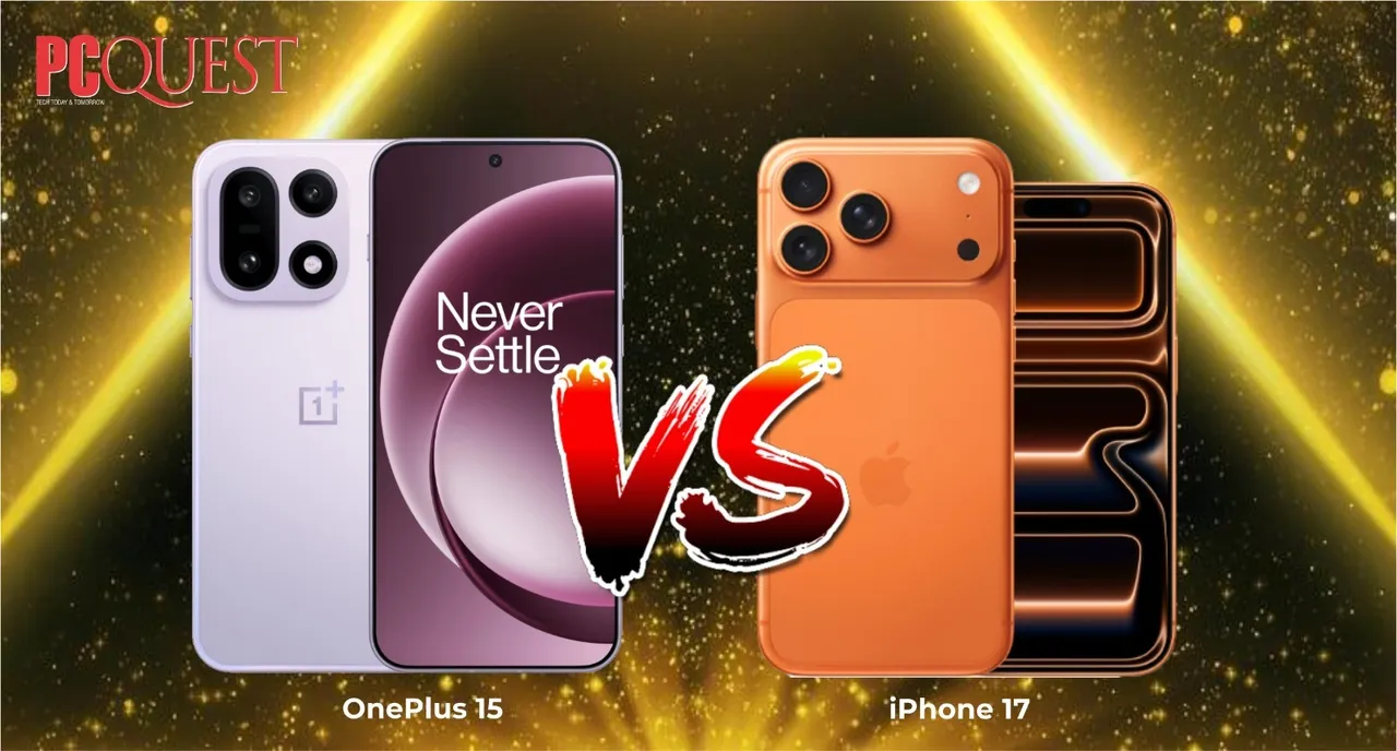 OnePlus 15 vs iPhone 17