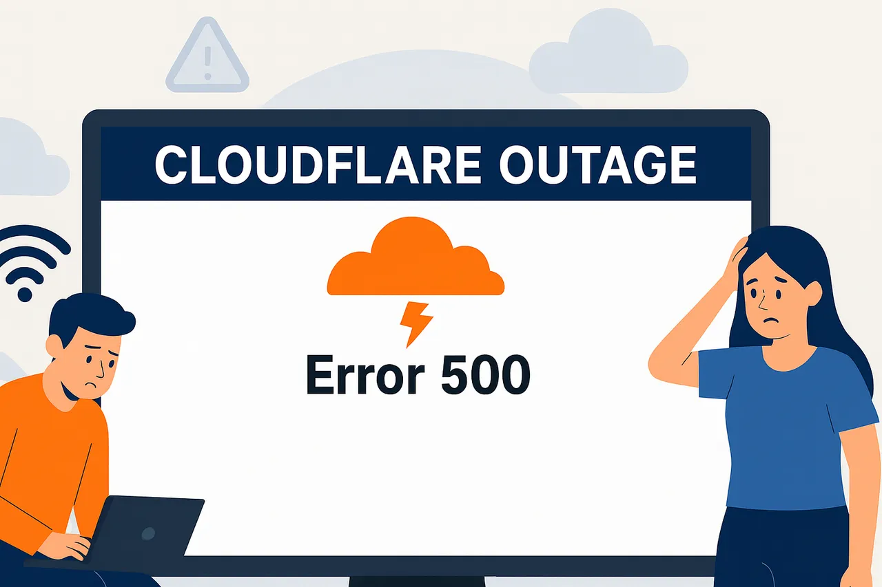 Cloudflare outage sends the internet into a brief spin