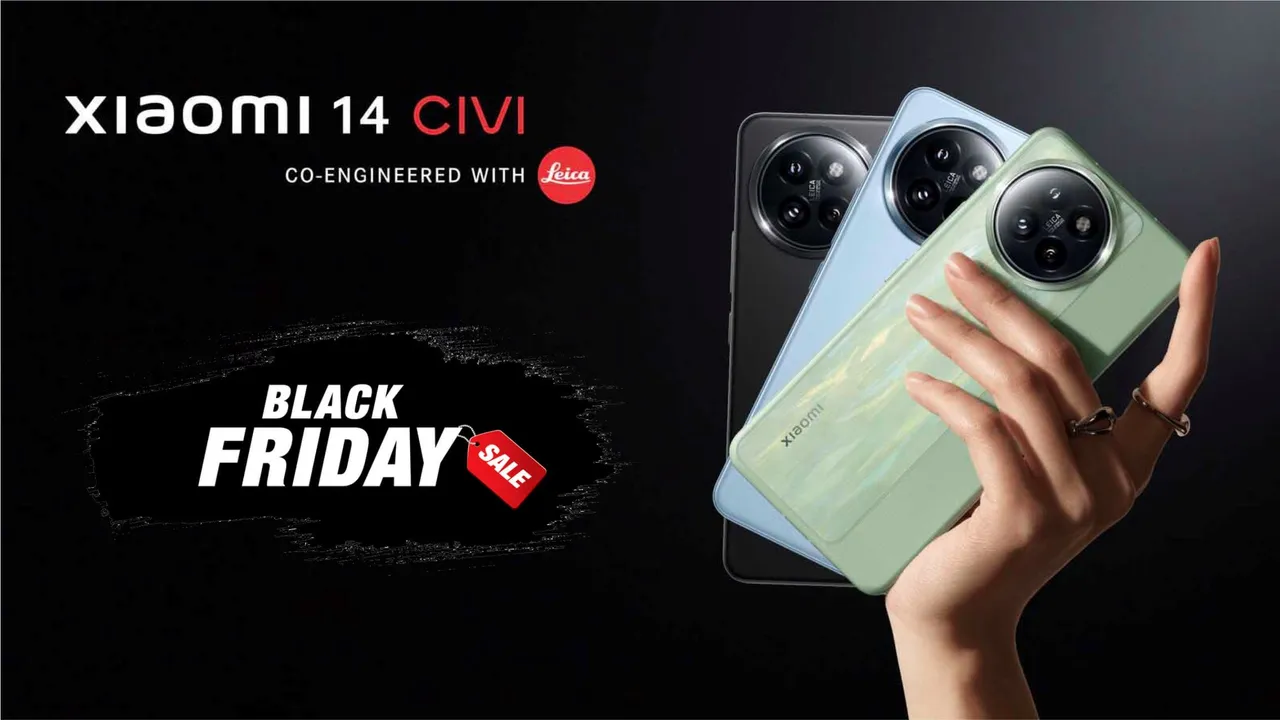 Xiaomi 14 Civi_ Price drop on Xiaomi phone during Black friday sale