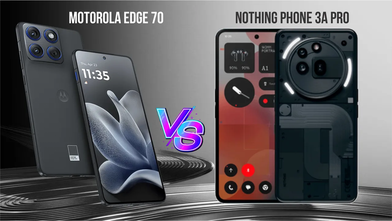 Motorola Edge 70 vs Nothing Phone 3a Pro_ Which Sub-Rs 30,000 phone is better