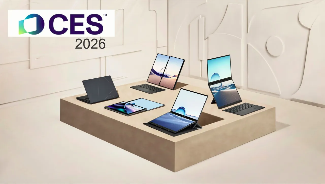 Everyone talked about AI at CES 2026 but this laptop trend shocked us