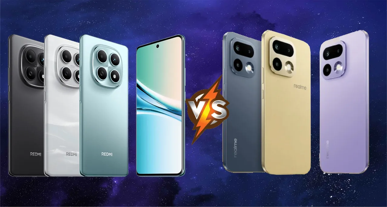 Redmi Note 15 5G vs Realme 16 Pro 5G_ Gaming, camera or battery