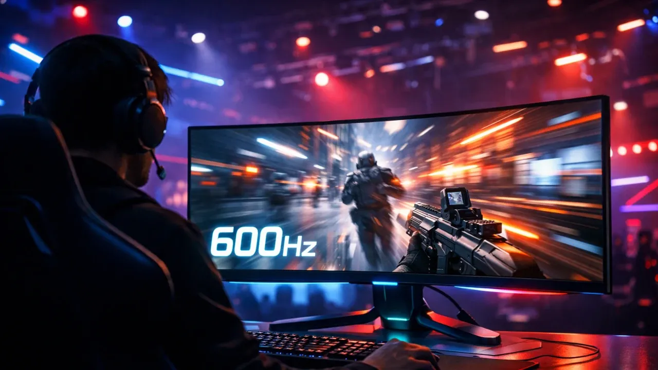 Inside the 600Hz Revolution How Ultra-High Refresh Rates are Redefining Esports