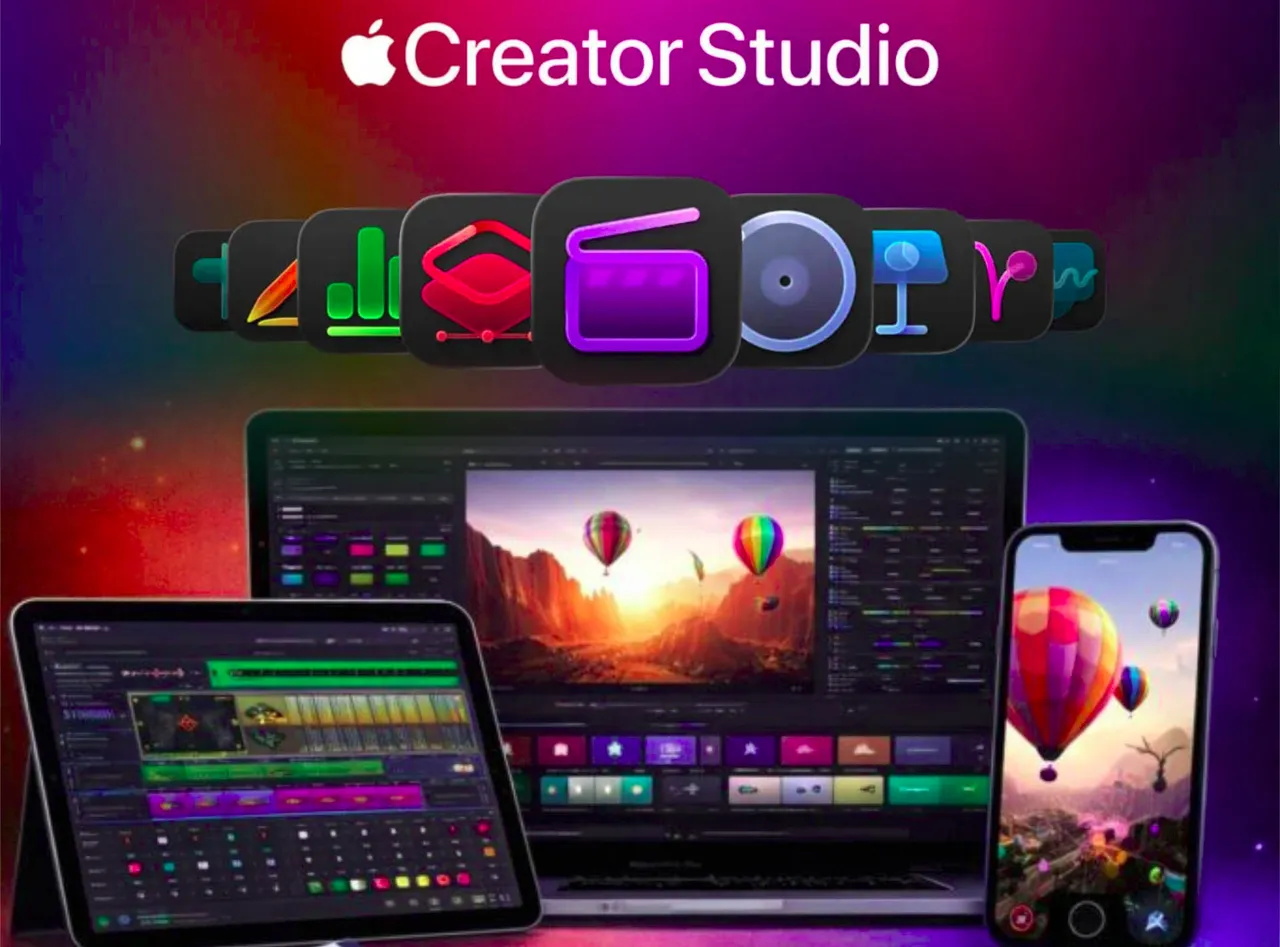 Apple launches Creator Studio to bundle pro creative apps into one subscription1