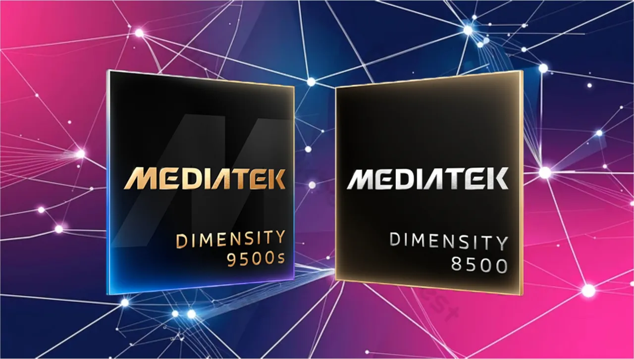 MediaTek unveils Dimensity 9500s and Dimensity 8500 as AI and gaming demands surge in India’s 5G market
