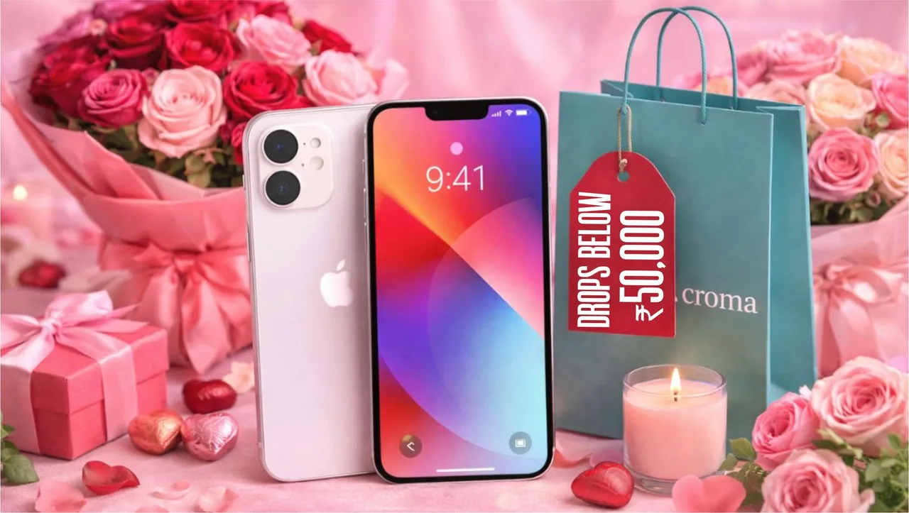 iPhone 17 drops below Rs50,000 in Croma Valentine’s day sale 2026
