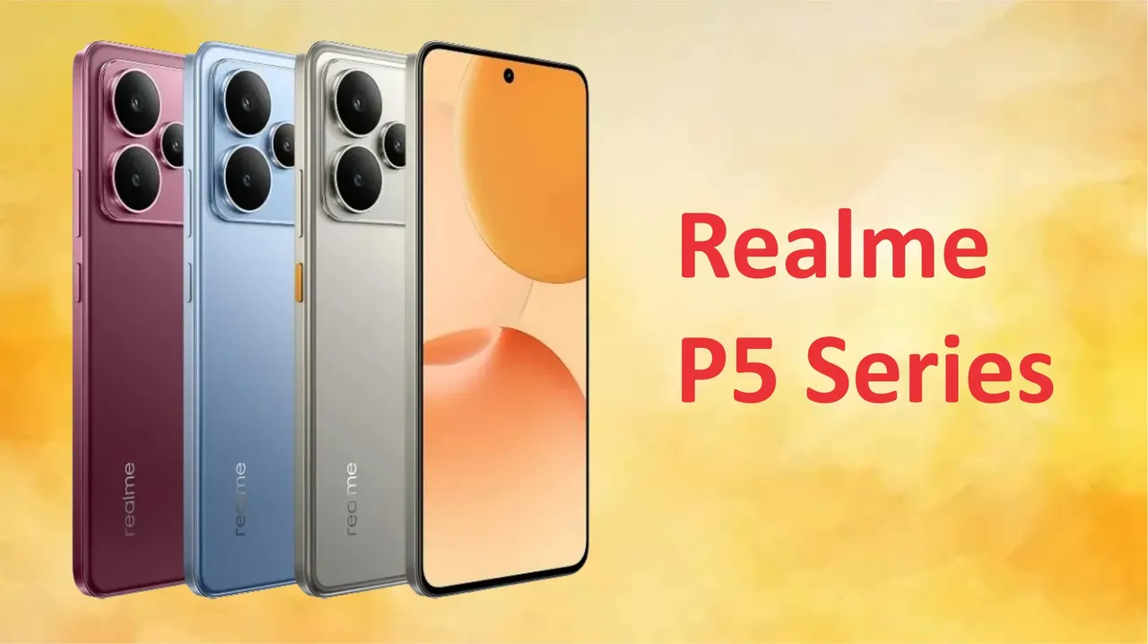 Realme P5 Series India launch tipped for April 2026