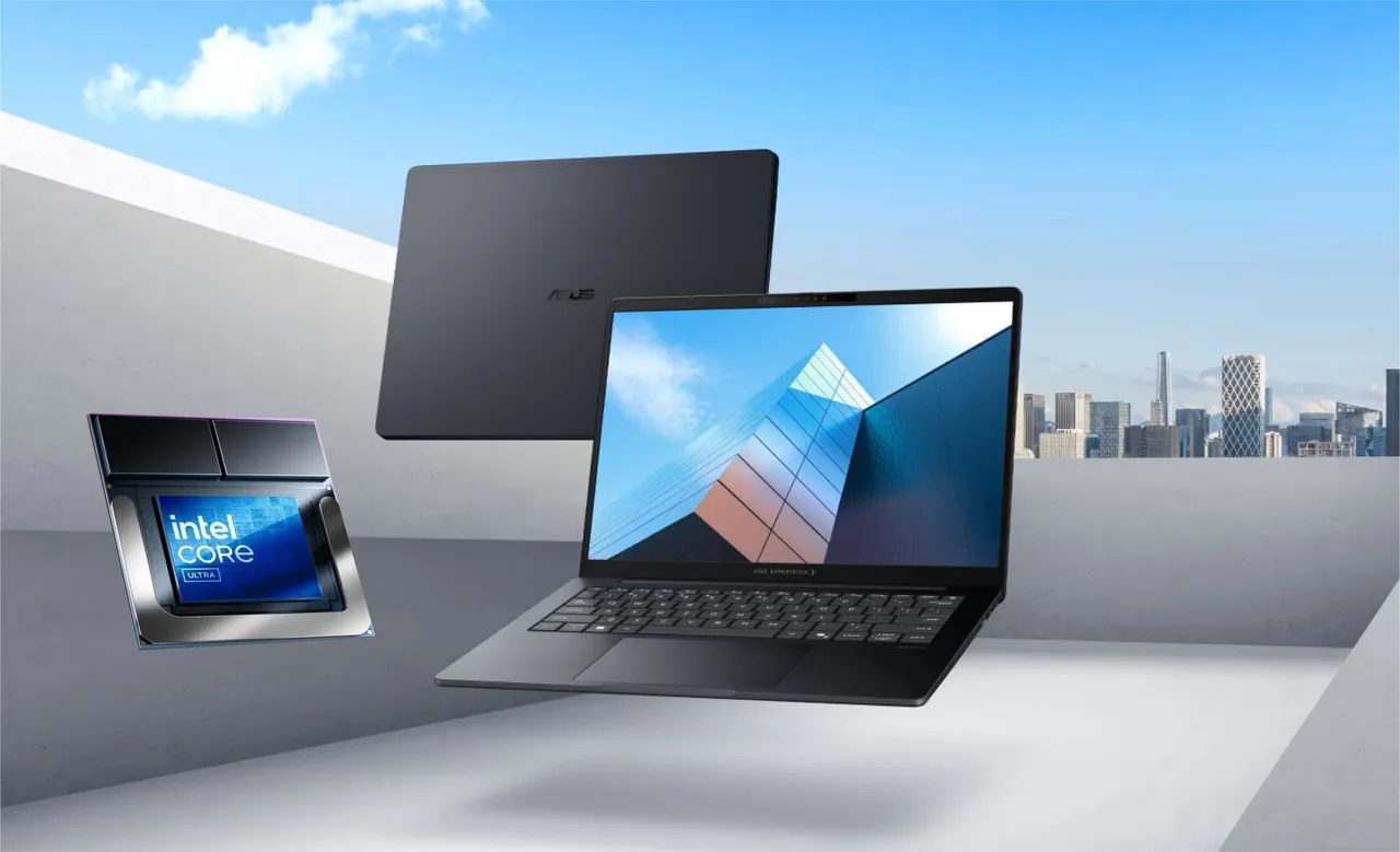 Asus ExpertBook B3 G2 Brings Intel Core Ultra AI Power to Enterprise Laptops