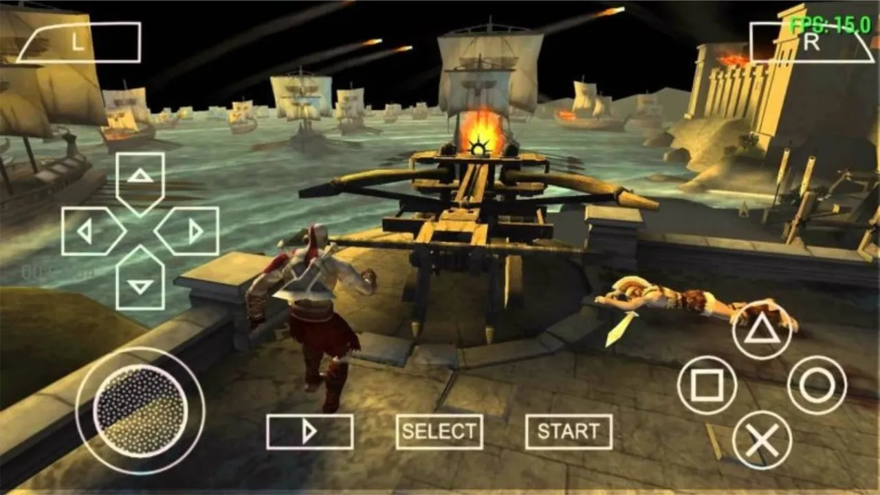 God of War Chains of Olympus PSP Game