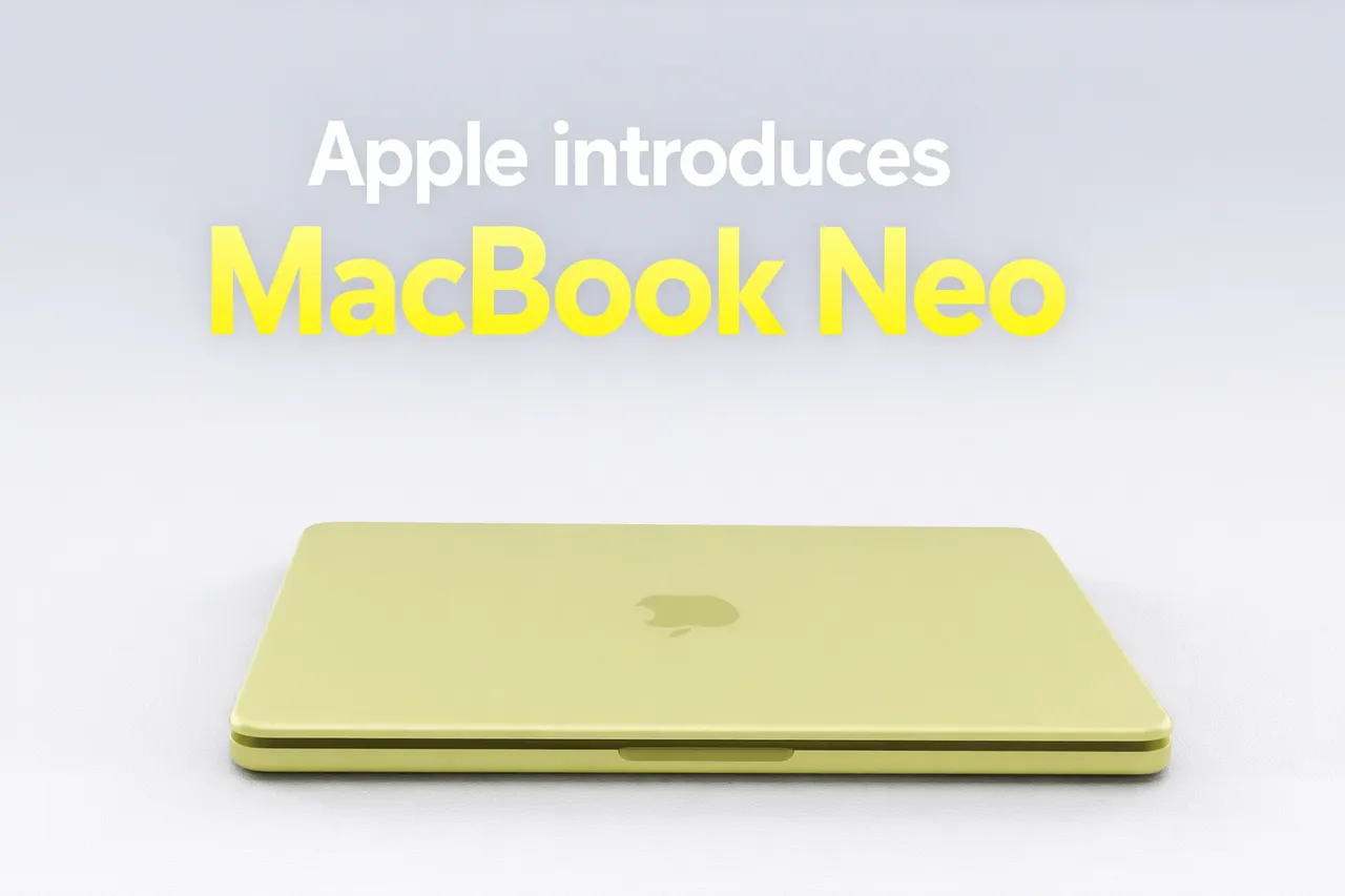 Apple introduces MacBook Neo