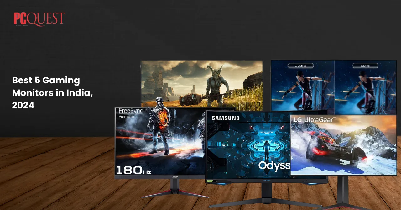 Best 5 Gaming Monitors in India, 2024