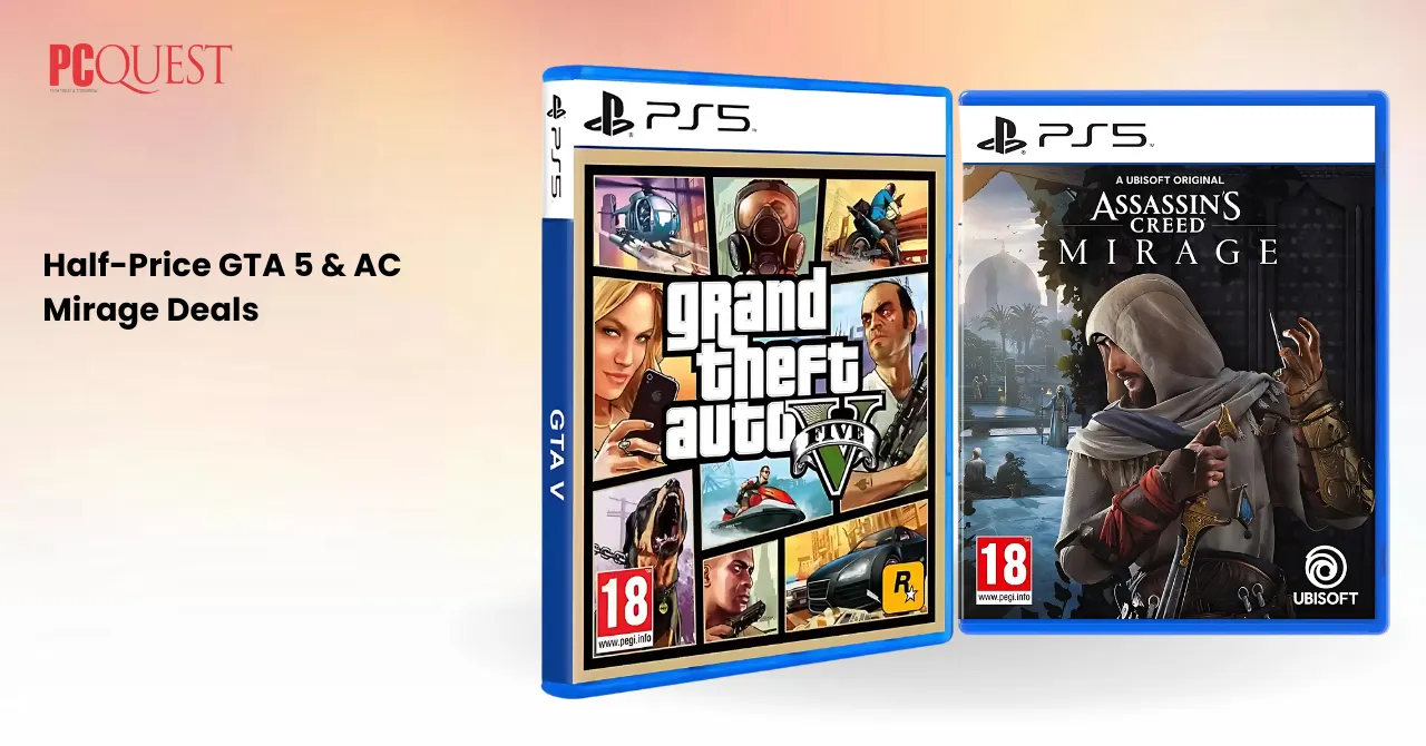 Half-Price GTA 5 & AC Mirage Deals