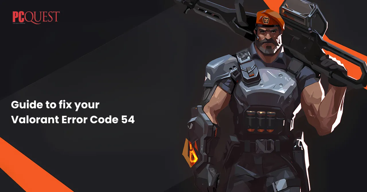 Valorant error code 54