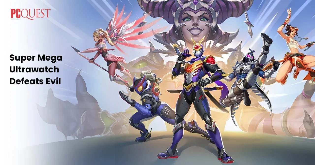 Super Mega Ultrawatch Defeats Evil