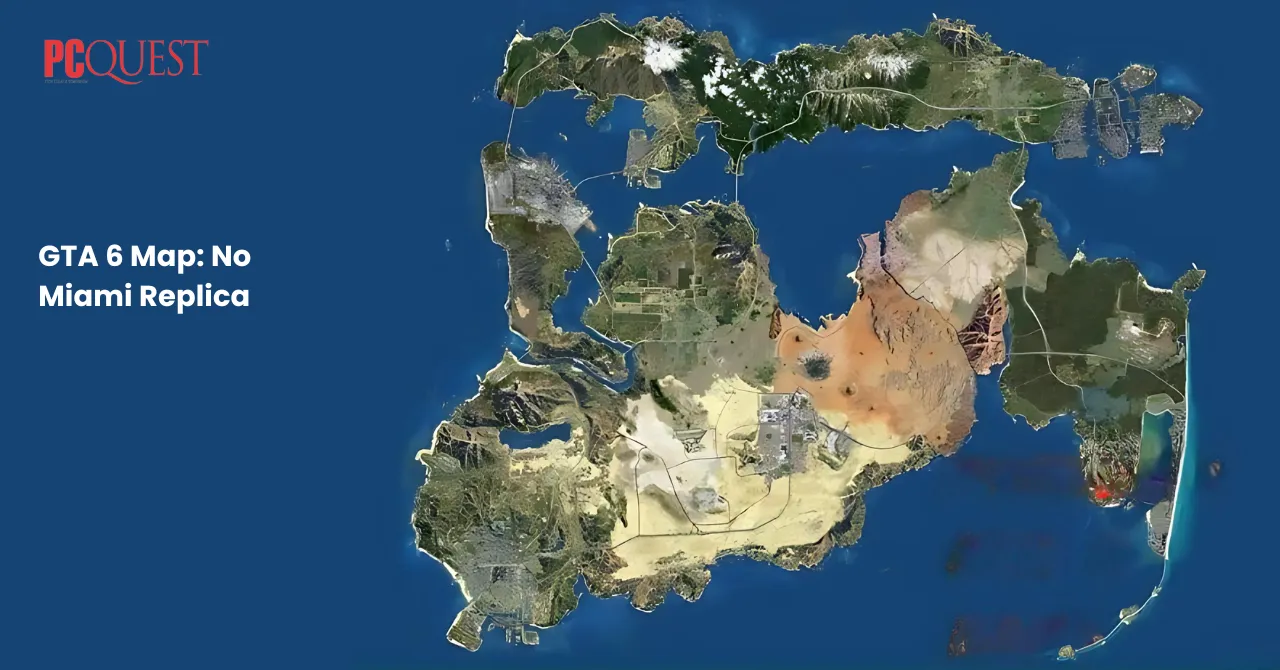 GTA 6 Map No Miami Replica
