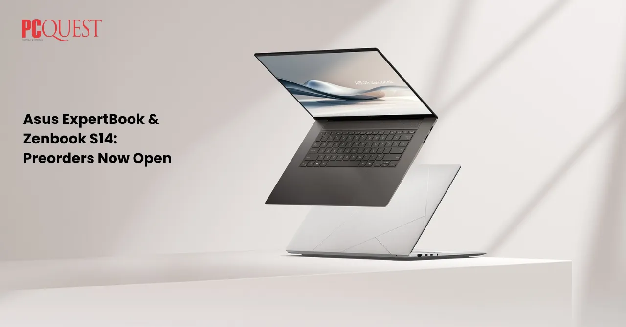 Asus ExpertBook & Zenbook S14 Preorders Now Open