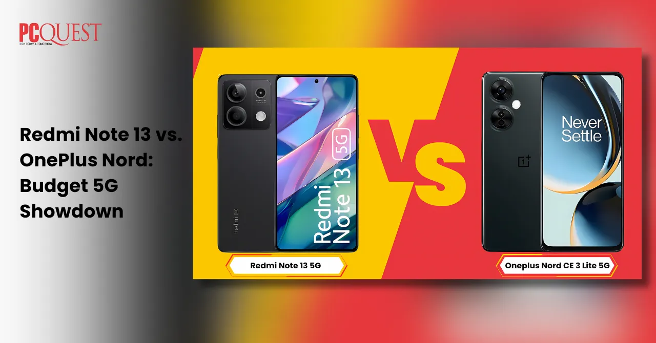 Redmi Note 13 vs. OnePlus Nord Budget 5G2