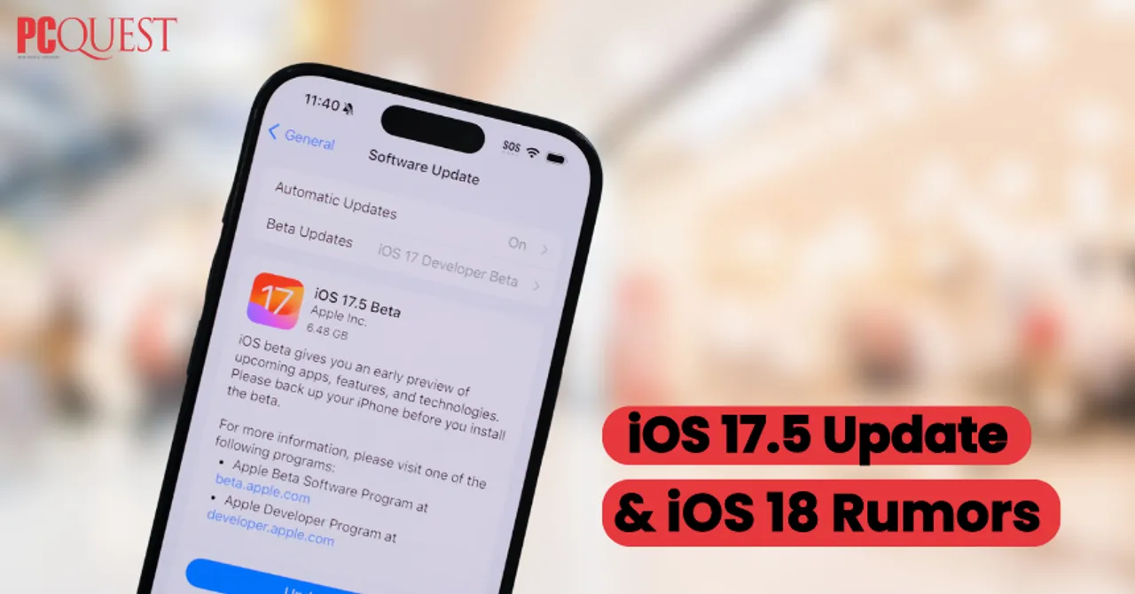 OS 17.5 Update Arrives in May