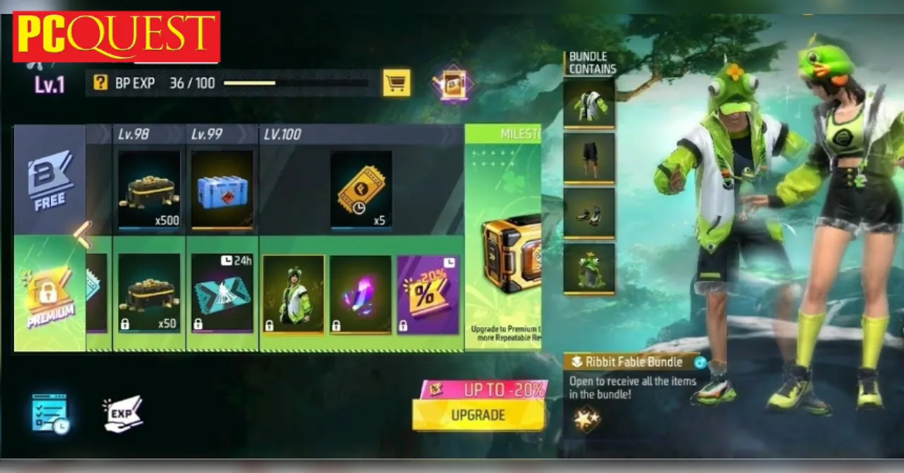 Free Fire MAX Booyah Pass March 2024 (Season 15)