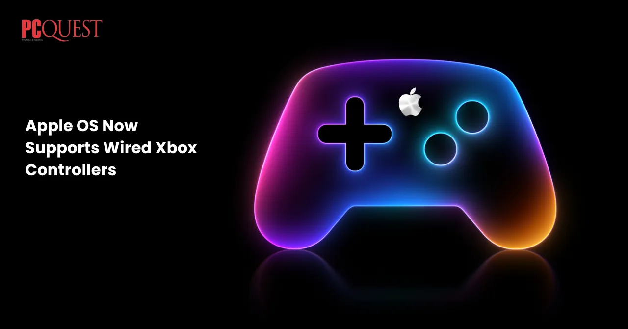 Apple OS Now Supports Wired Xbox Controllers